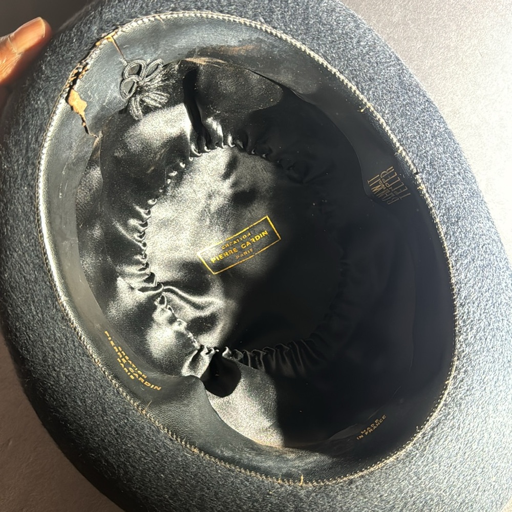 Pierre Cardin Bonwit Teller Bowler Hat - Picture 15 of 17
